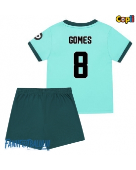 Wolves Joao Gomes #8 Echipament de Fotbal Replică 2025-26 Copii Deplasare (+ Șorturi)